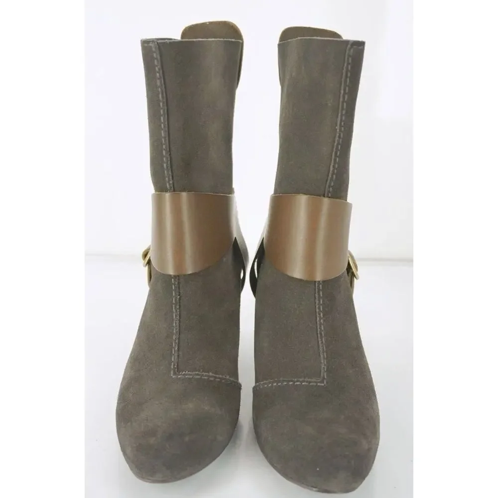 Pedro Garcia Suede Addison Removable Harness Boots Platform